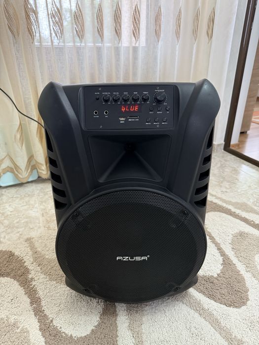Boxa activa AZUSA 60W cu doua microfoane wireless