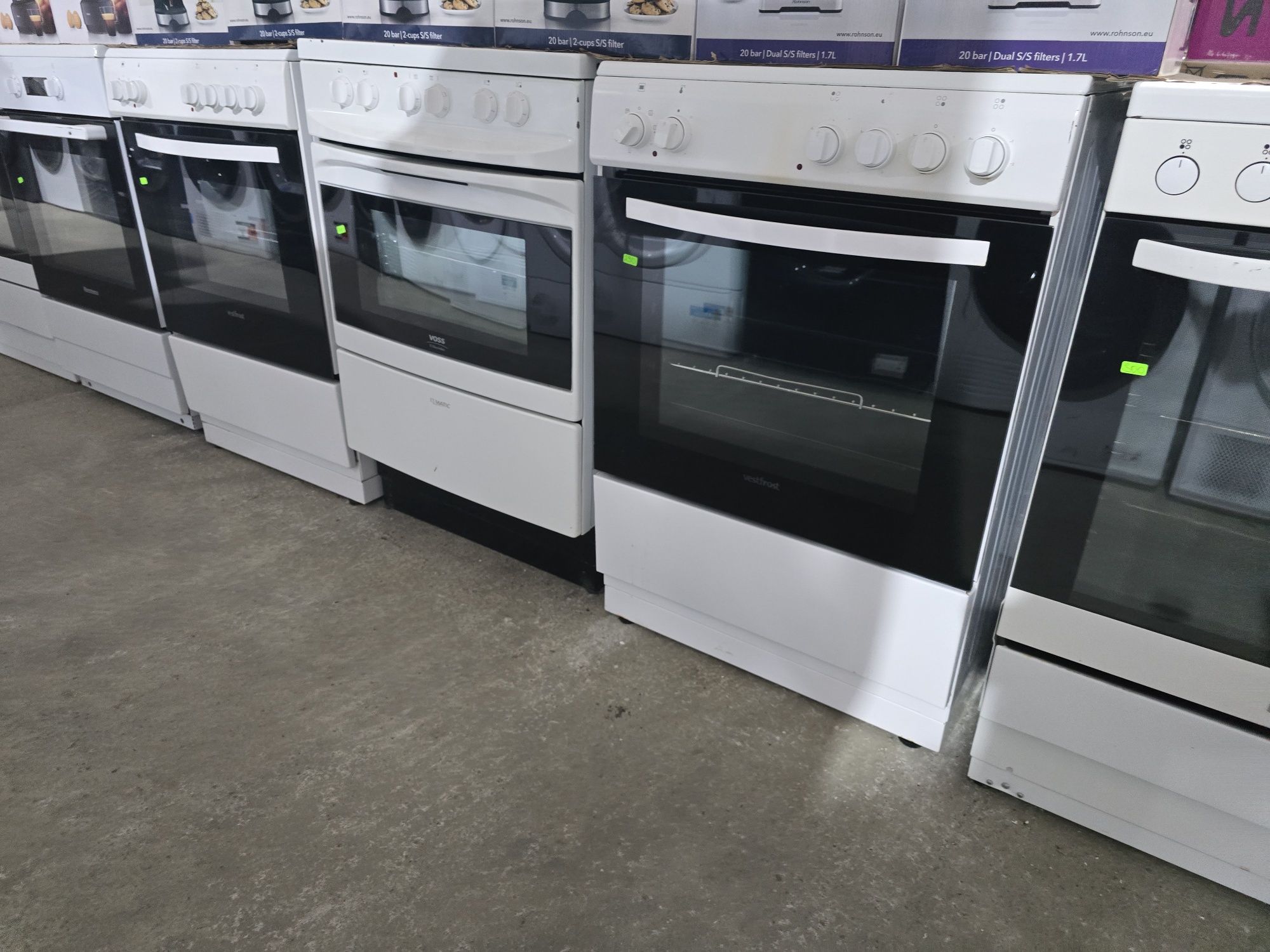 Датски готварски печки 60 см Voss/Gram/Gorenje/Beko/Vestfrost на едро