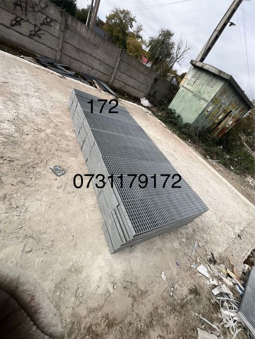 Grilaje zincate trepte zincate