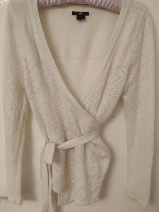 Pulover parte peste parte S/M extrafin