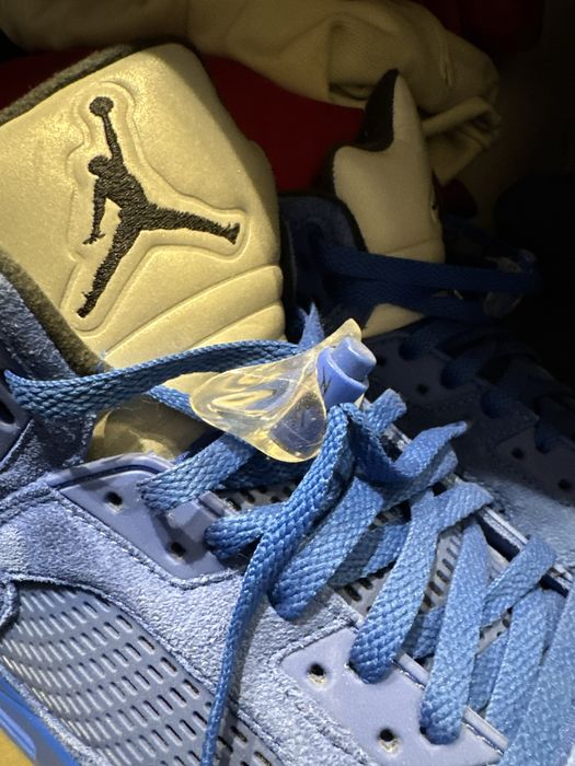 Jordan 5 blue suede 46 2017
