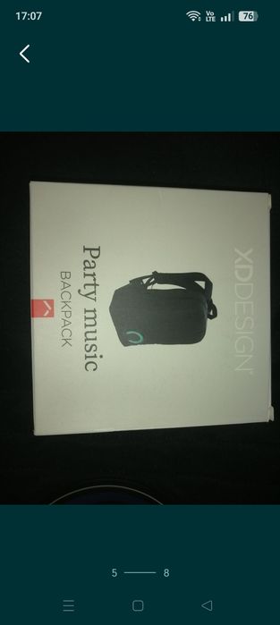 Vând rucsac cu boxa bluetooth incorporată