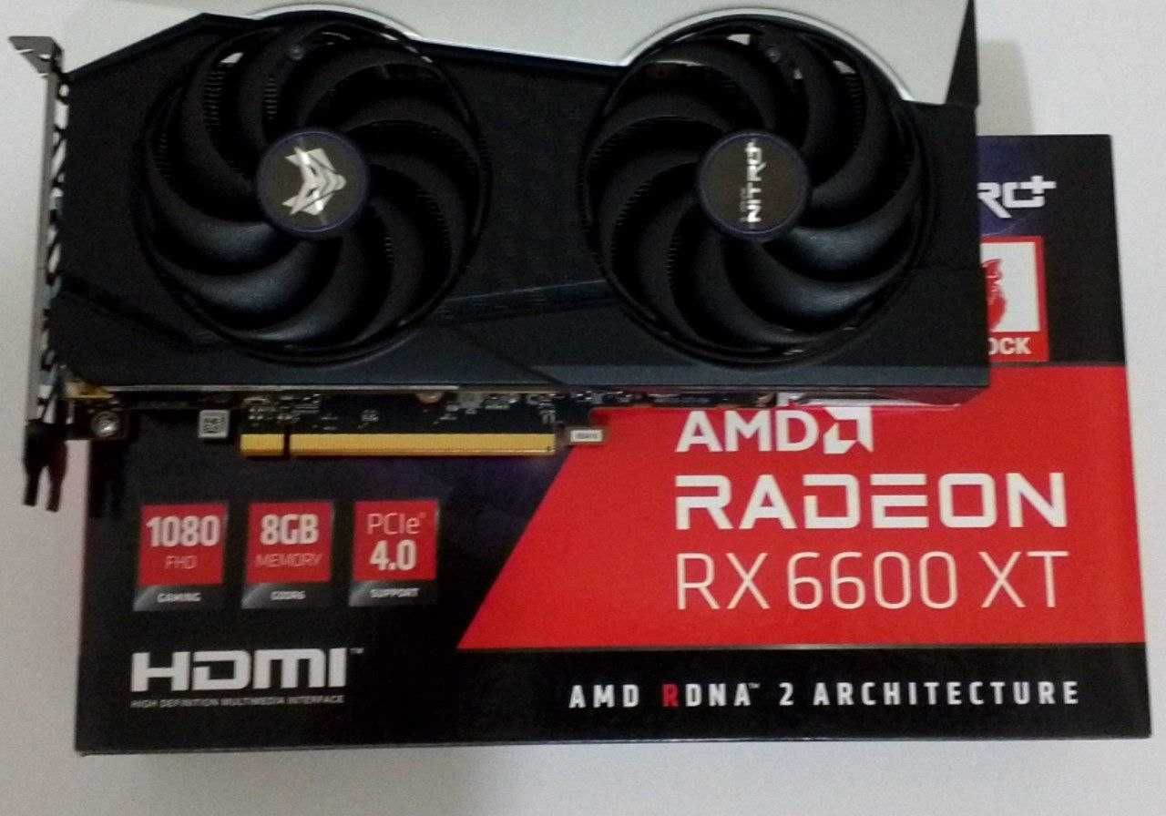 Видеокарта Sapphire AMD Radeon RX 6600 XT NITRO+