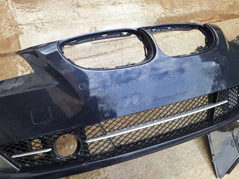 Предна броня Бмв е60/61 фейс -Оборудвана