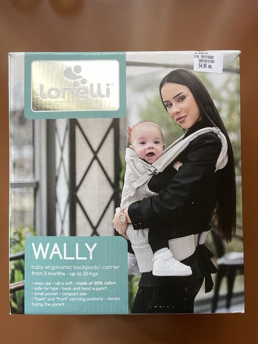 Раница за бебеносене- Wally Lorelli