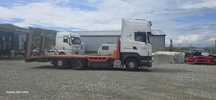 Vand sau schimb platforma Scania 16 t util