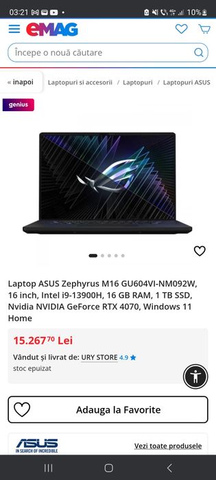 Asus zephyrus M16