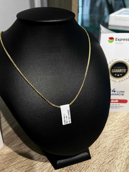 (AG42) Lant aur 14k, 7.46gr *2 ani garantie* b11748.2