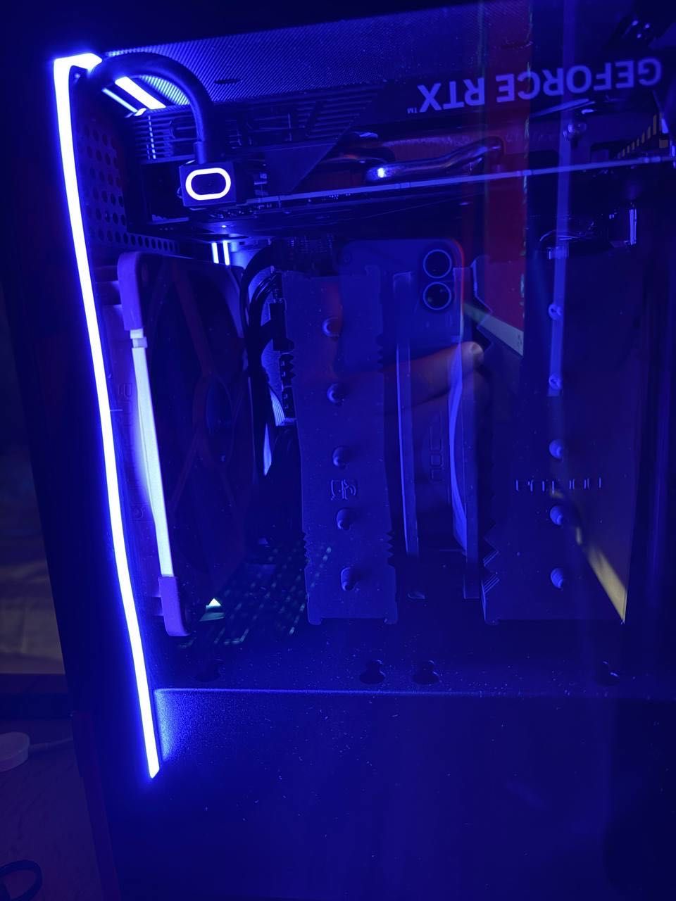 miniITX ПК — Ryzen 7500F + RTX 4060 Ti Noctua