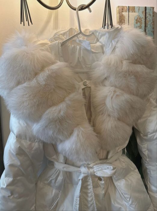 Jacheta puf gasca 100% S-M noua