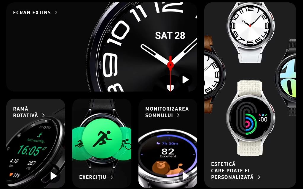 Samsung Galaxy Watch6 Classic, 47mm, LTE,