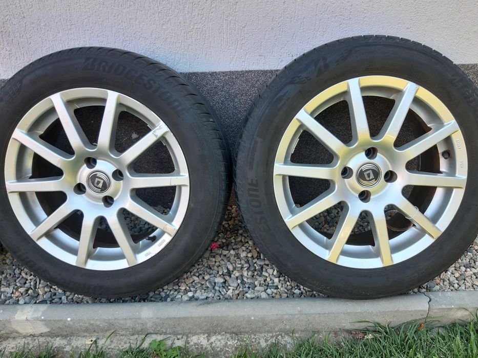 Jante  dacia renault pe 16 cu anvelope vara