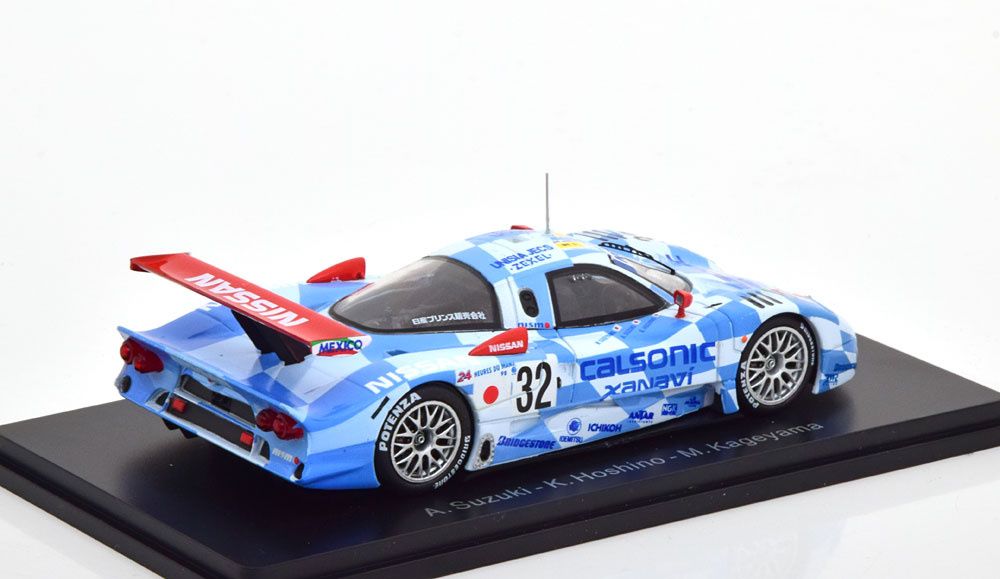 Macheta Nissan R 390 GT1 locul 3 LeMans 1998 - Spark 1/43 (Le Mans)