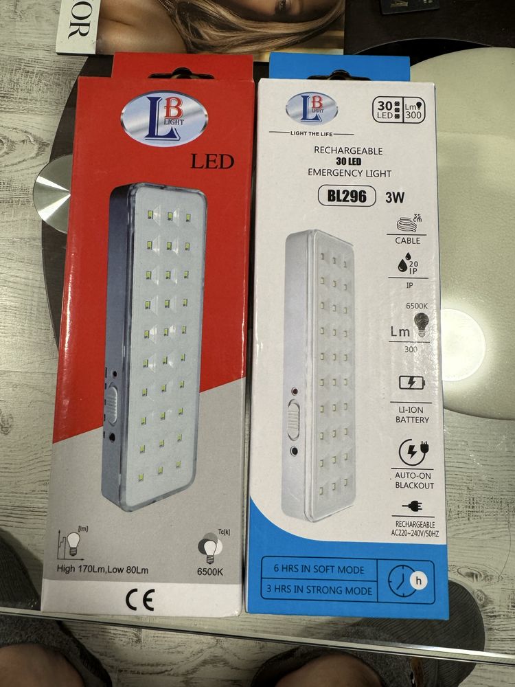 Аварийни осветители LED 3W EXIT