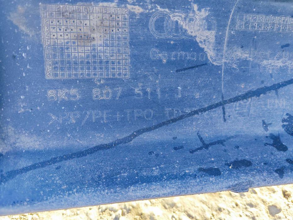 Оригинална Задна S-line броня Audi A4  b8.5 Facelift Ауди фейс Седан