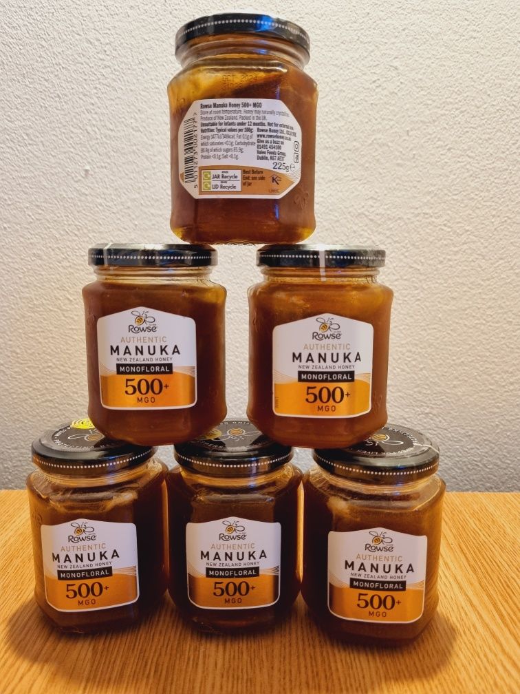 Miere de Manuka originală Rowse 250+ MGO ,500+ MGO.