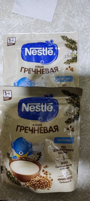 Детское питание. Каша
