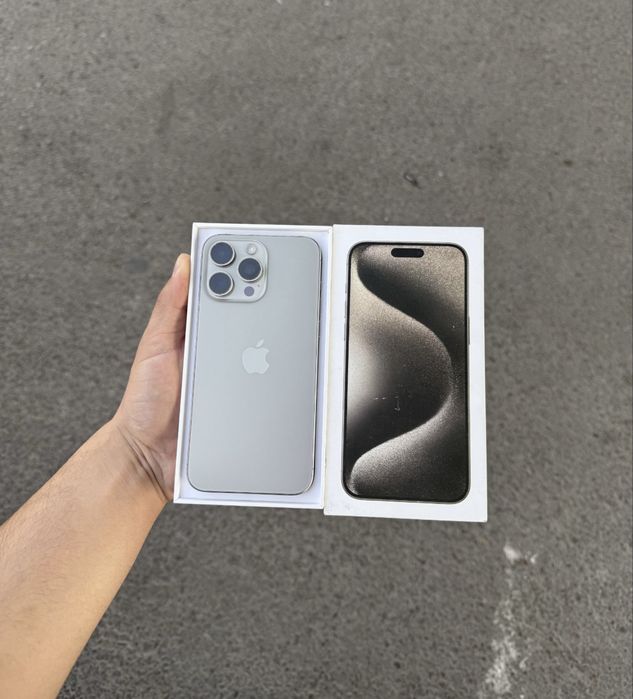 Iphone 15 Pro Max Natural Titanium 256 GB
