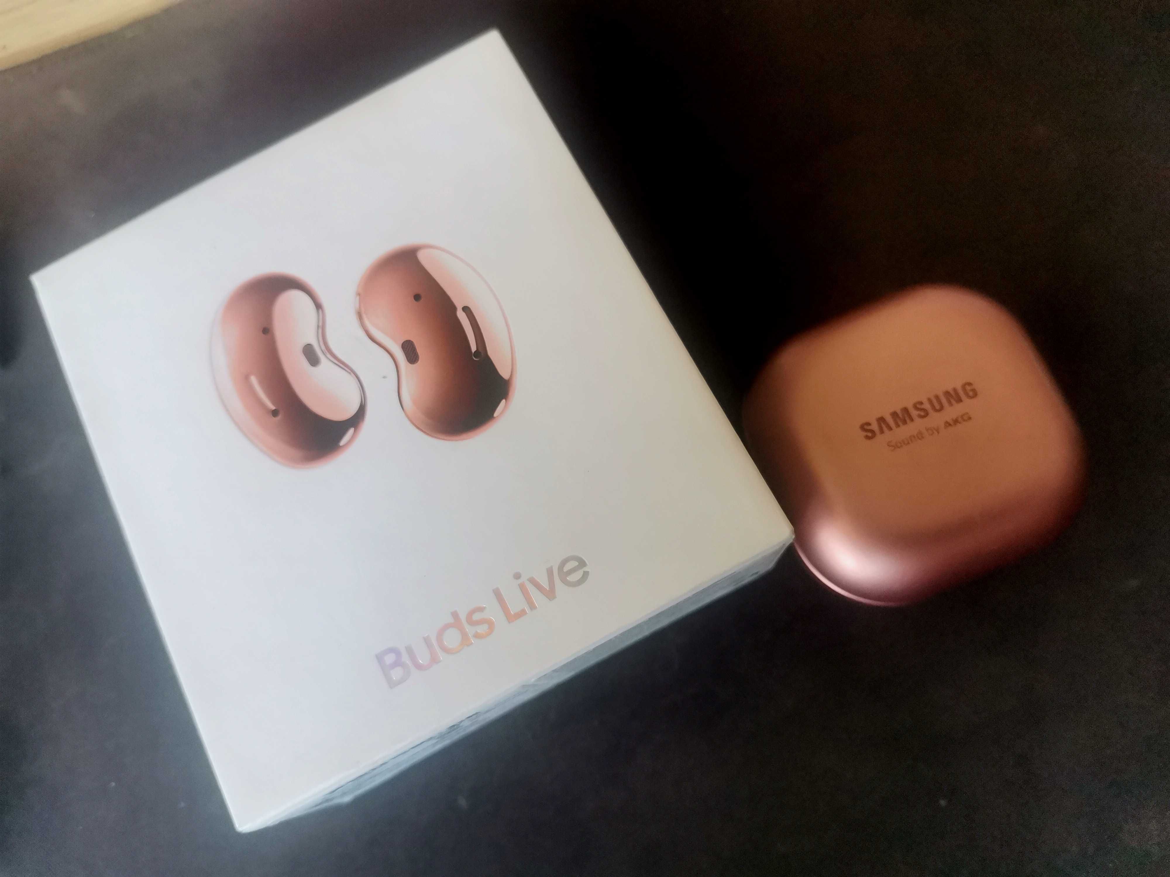 Безжични слушалки Samsung Galaxy Buds Live, Mystic Bronze
