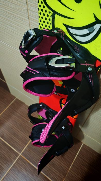 Placa snowboard 115 cm volkal -boots burton