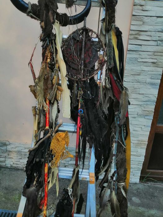 Toiag vechi de colectie, aspect tribal