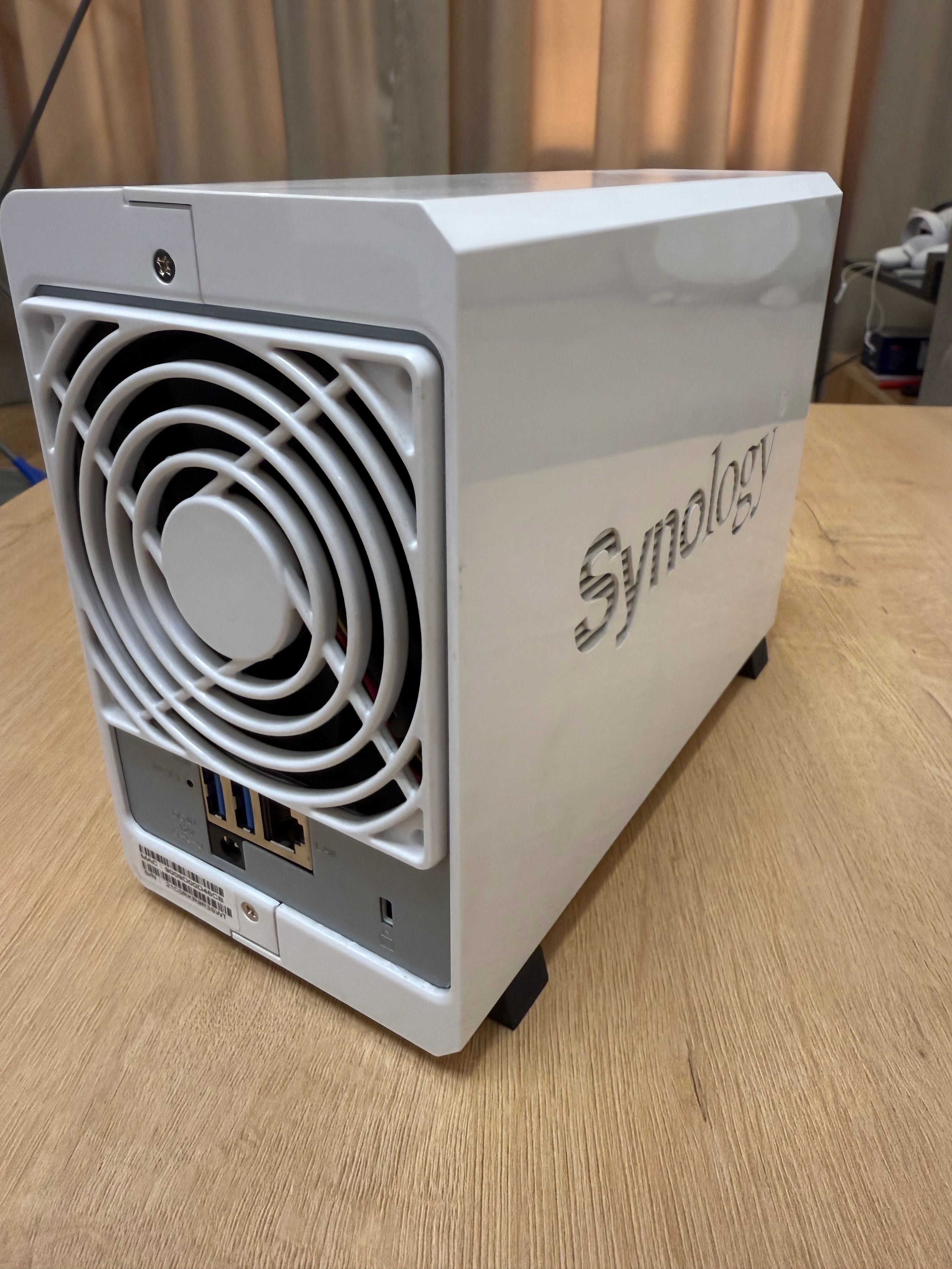 Сетевое хранилище NAS Synology DiskStation DS220j (+SSD 480Gb)