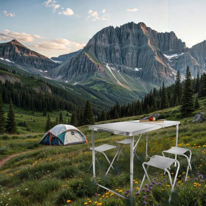 Сгъваема маса за къмпинг/риболов