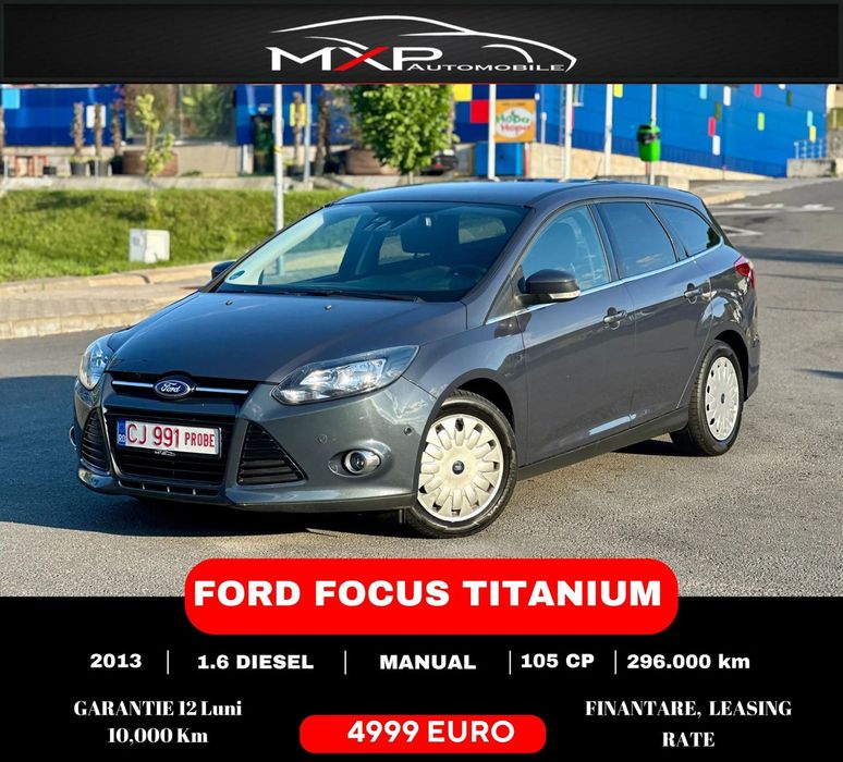 Ford Focus GARANTIE 12 LUNI! Titanium, Park Pilot, Navigatie, Parbriz Incalzit
