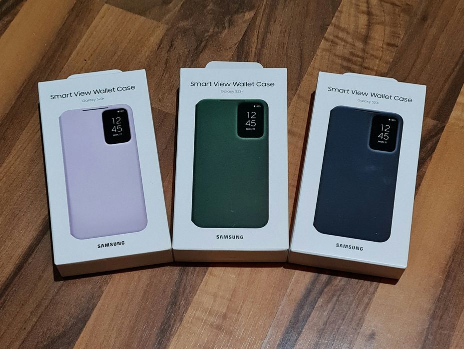 Husa flip activa originala Samsung Smart View Wallet Case S23+ S23Plus