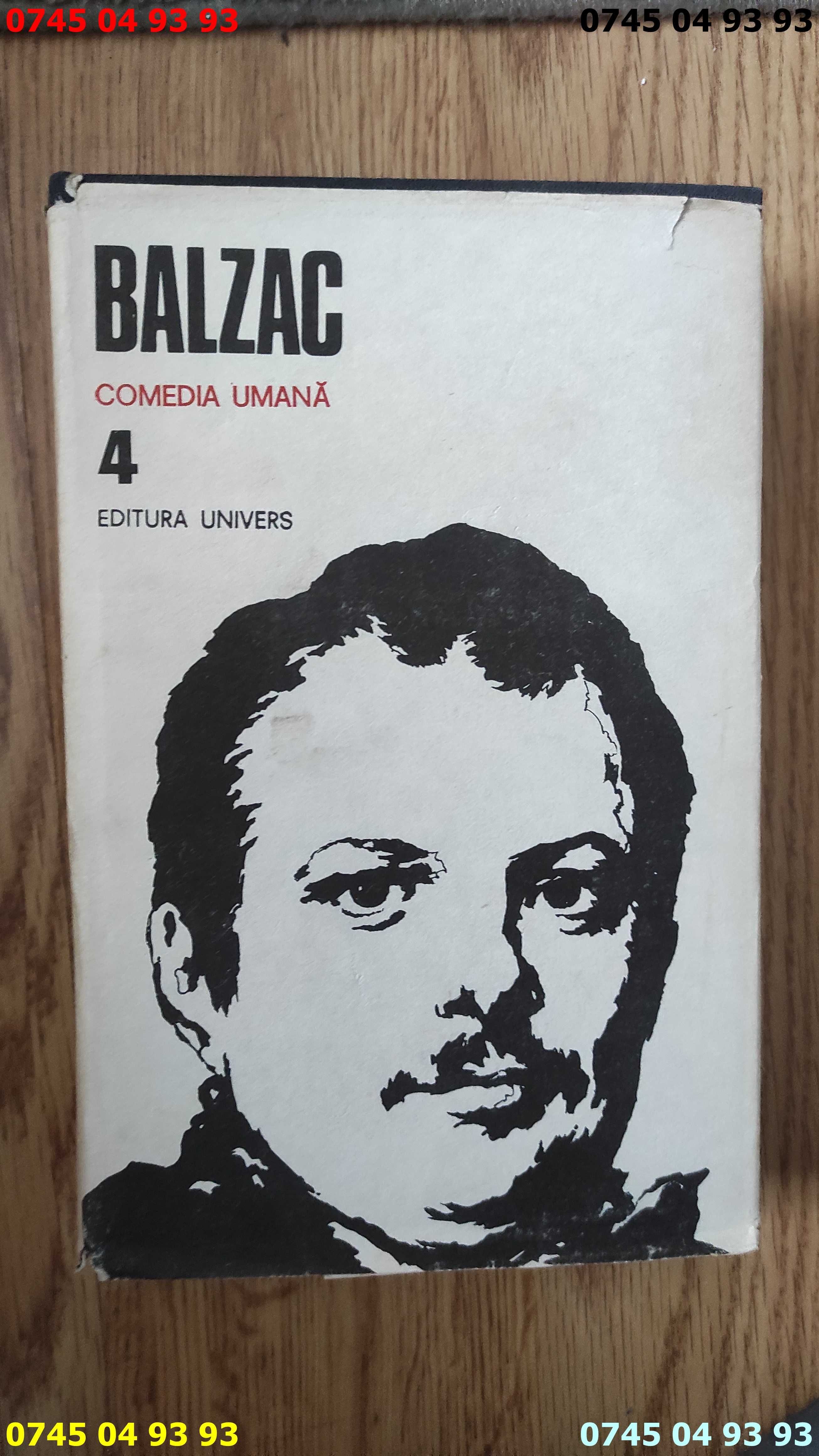 carte carti BALZAC comedia umana editura univers