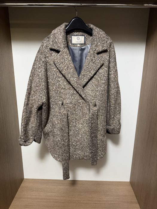 Полупальто с поясом