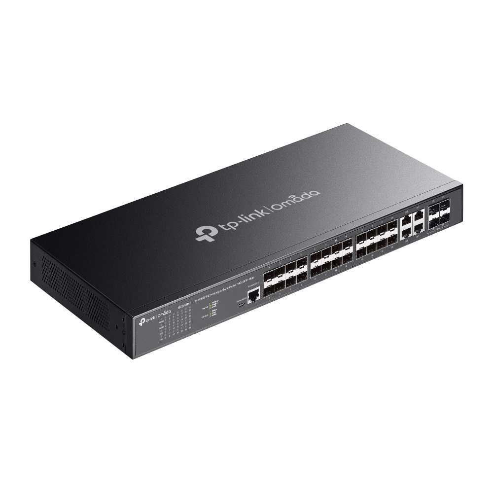 NET TP-Link SG3428XF Omada / 28-Port гигабитный управляемый SFP-коммут