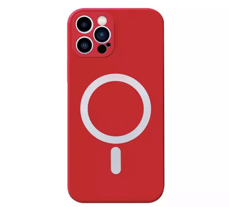 Iphone 11/12/13/14/Pro/Max Husa Incarcare Magnetica Slim Alcantara