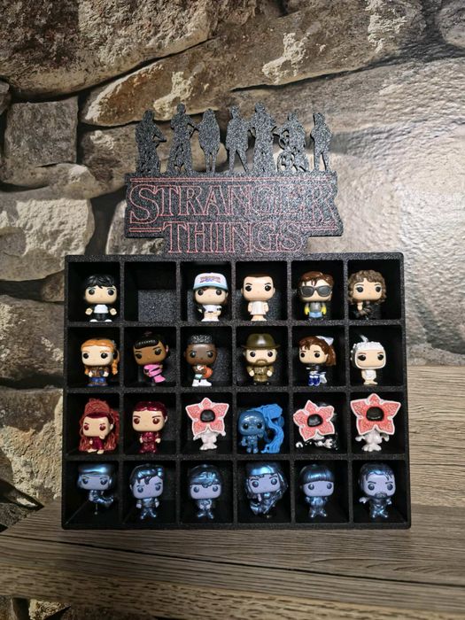 Стойка за Stranger Things фигурки Kinder Joe