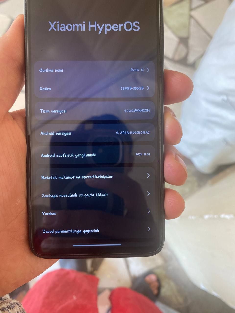 Redmi 12 xolati alo