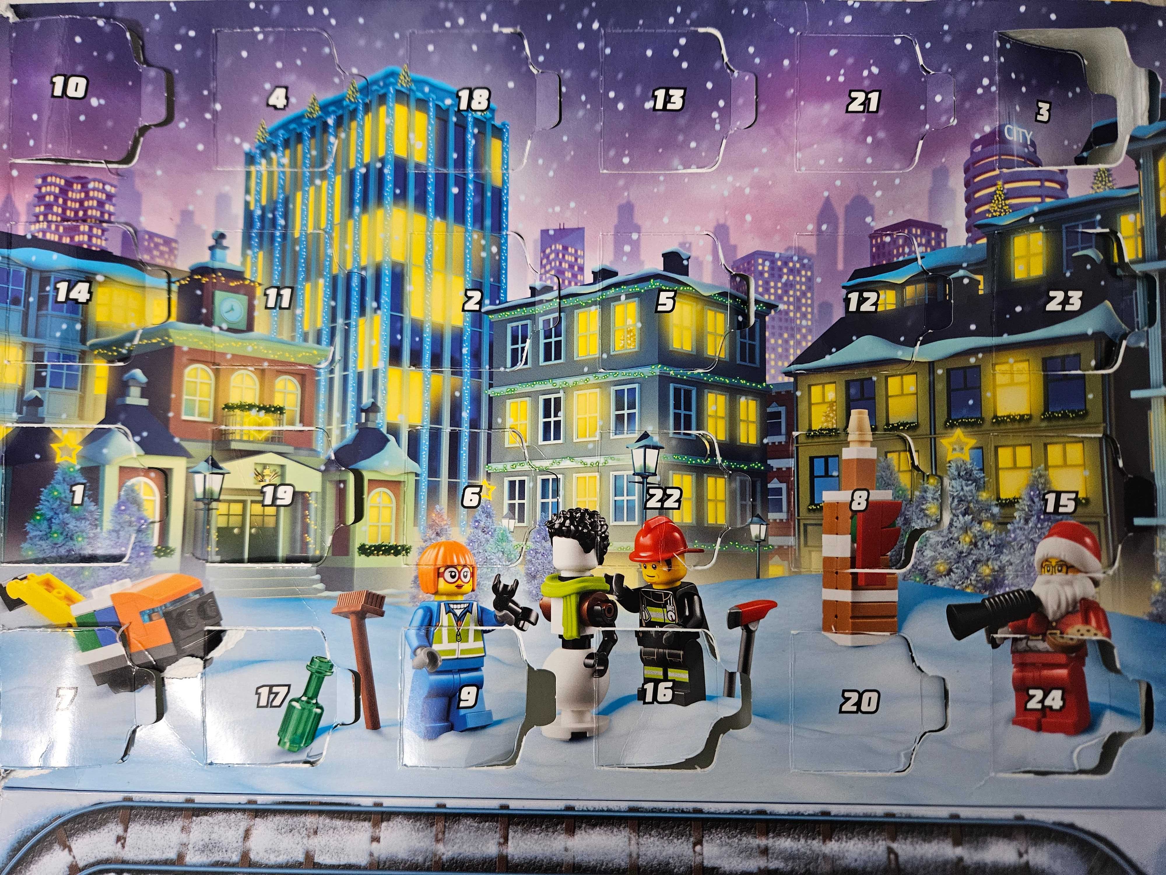 Lego City 60303, Advent Calendar,349 piese