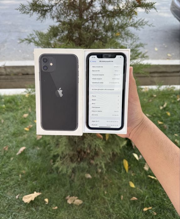 Iphone 11 256gb Black xolat zor hama joy ishlidi ekran radnoy aybi yoq