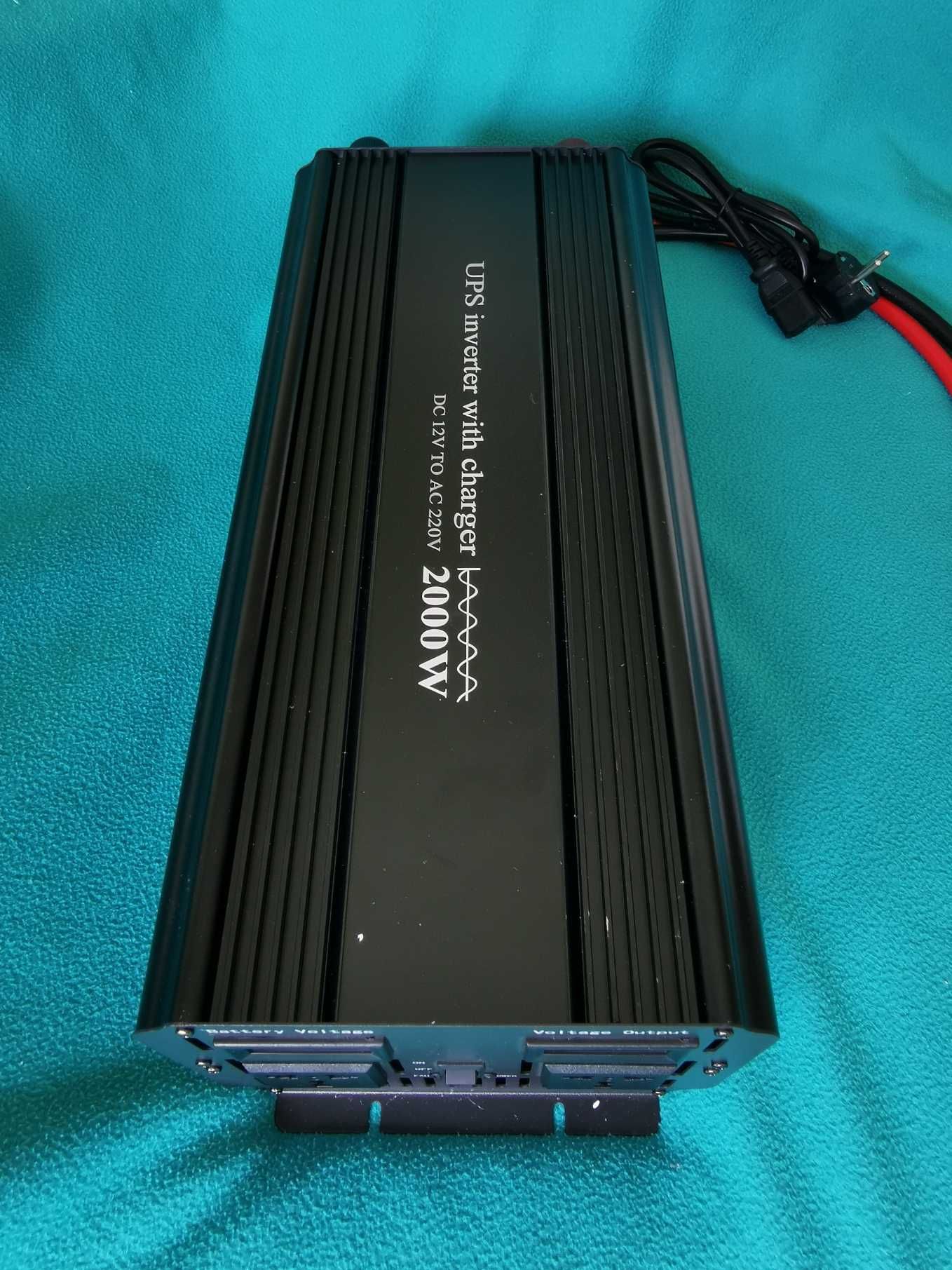 UPS  Инвертор + зарядно 2000W 12 - 220 пълна синусоида юпс висок клас