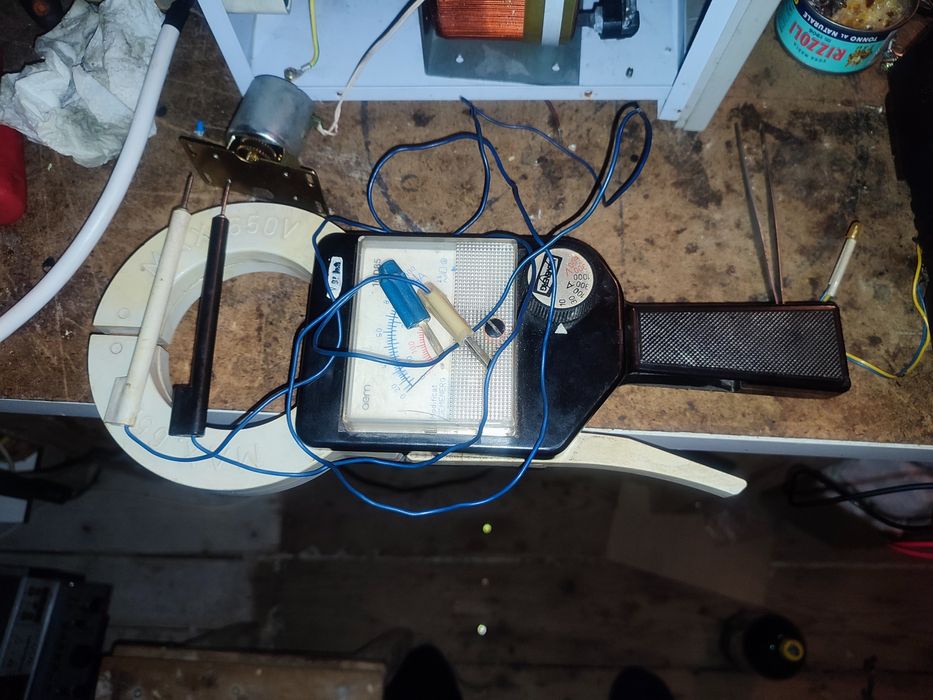 Clampmetru retro ICEMENERG fabricat in Romania