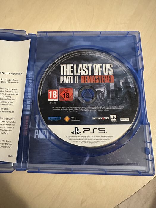 The Last Of Us part 2 remastered PlayStation 5