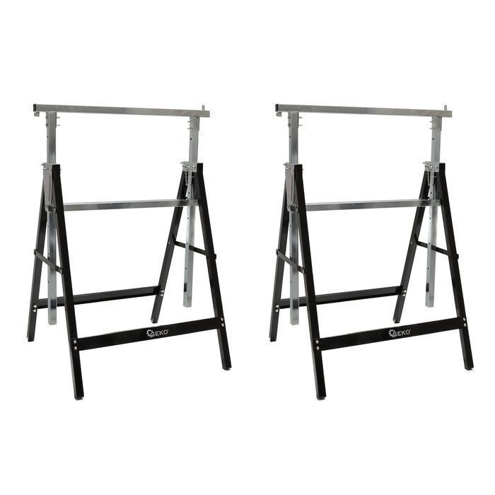 Capra stand suport de lucru reglabil pe inaltime 80-130cm 2 piese geko