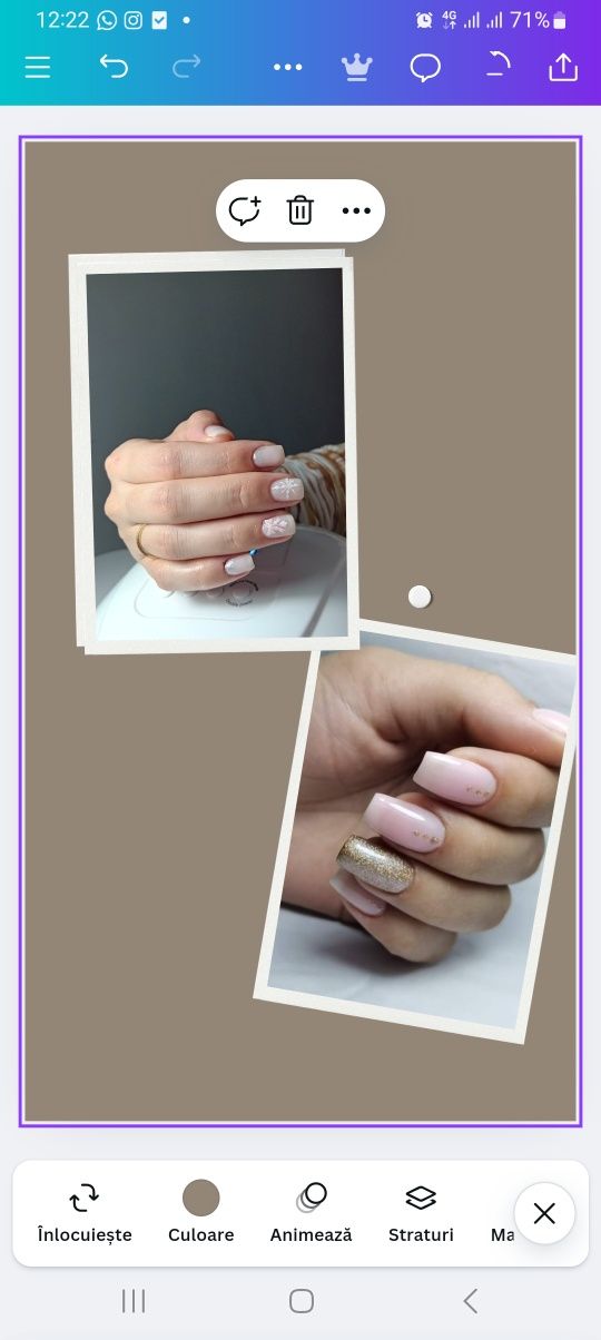 Unghii gel/ semi 50 de lei