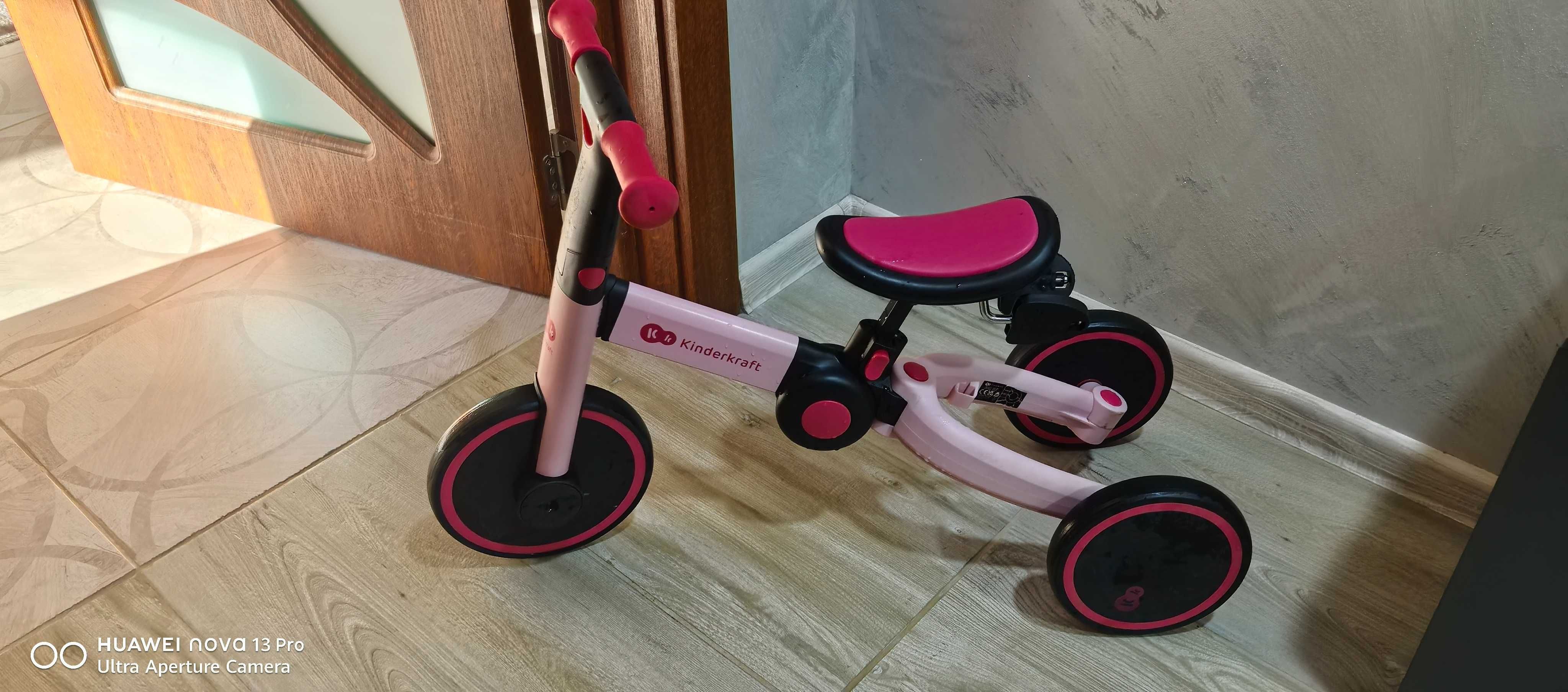 Kinderkraft
 
триколка
 
3в1
 
4TRIKE
 
розова