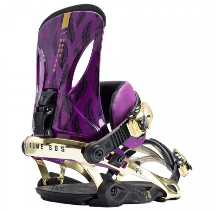 Legaturi snowboard - Dama SM - Rome Madison Boss feathers