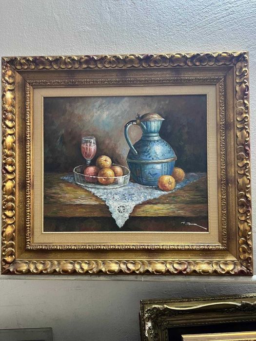 Tablou semnat/ulei pe panza!