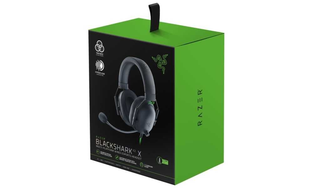 Наушники игровые проводные Razer Headset BlackShark V2 X 7,1 USB Black