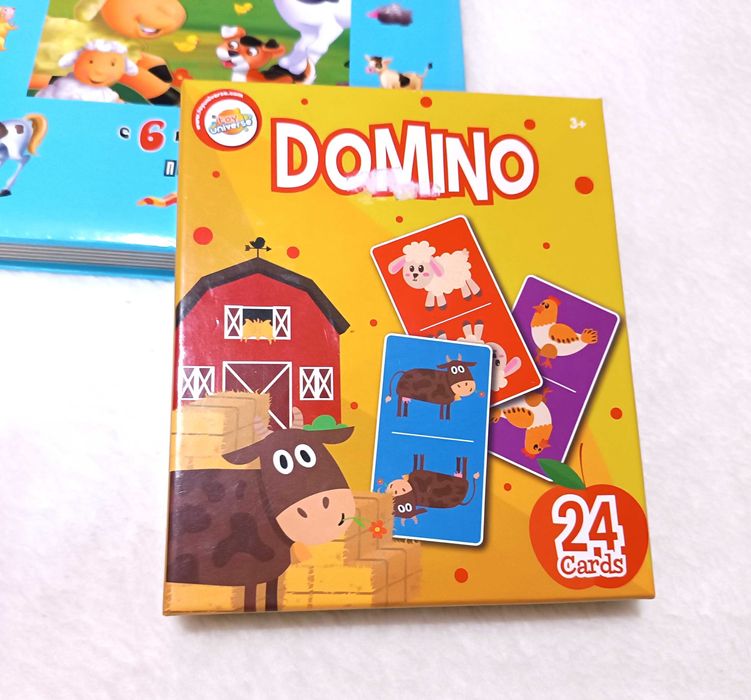 2 бр. домино с животни