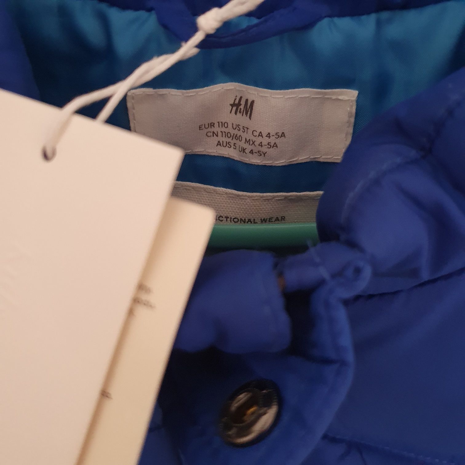 Geaca noua H&M water repellent, marimea 110