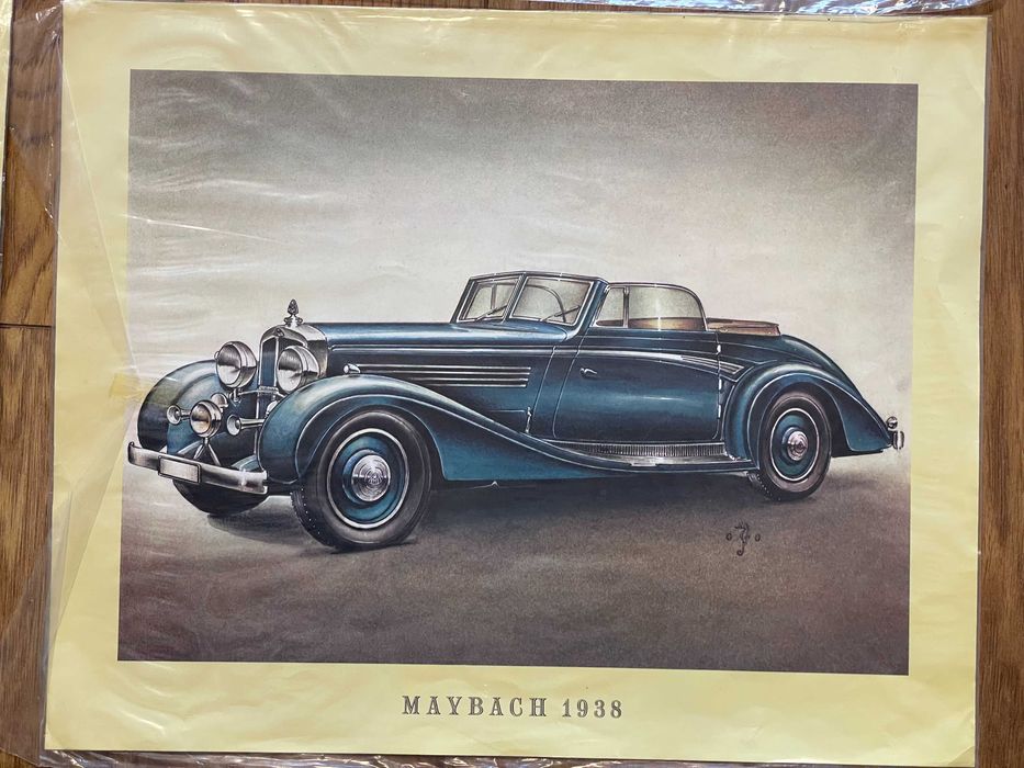 Комплект картини ретро автомобили