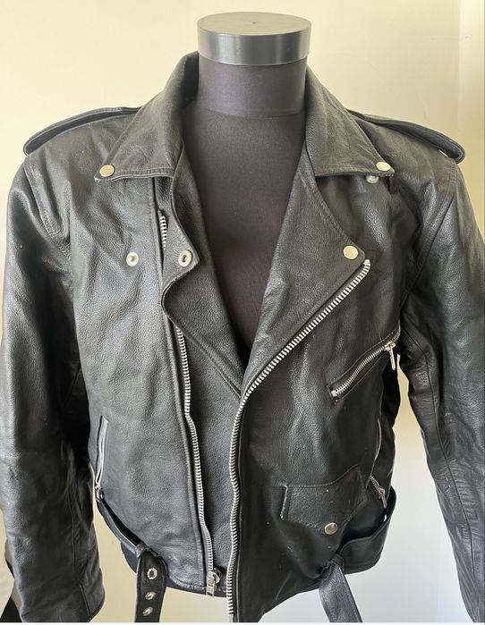 Geaca motor , piele , impecabila